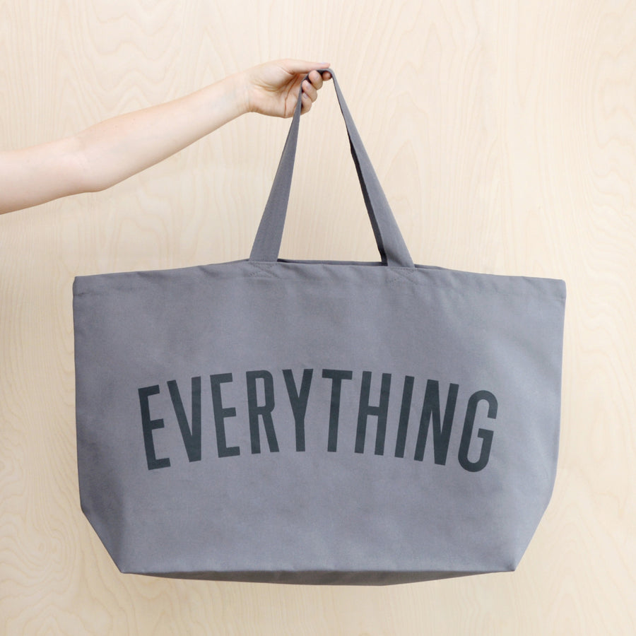 Everything - Grey REALLY Big Bag