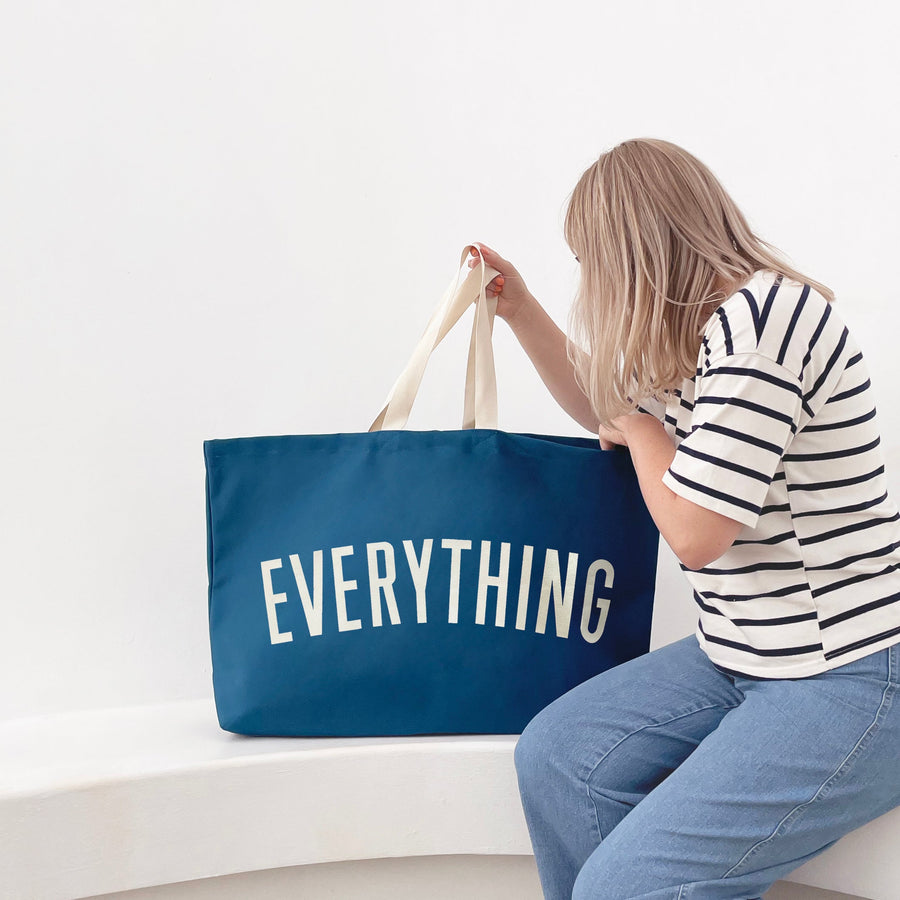 SECONDS - Everything - Ocean Blue REALLY Big Bag