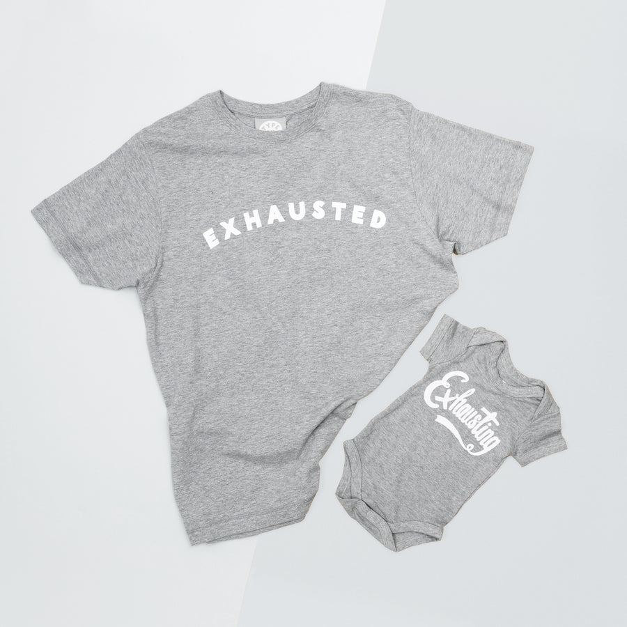 Exhausted - Mens T-Shirt