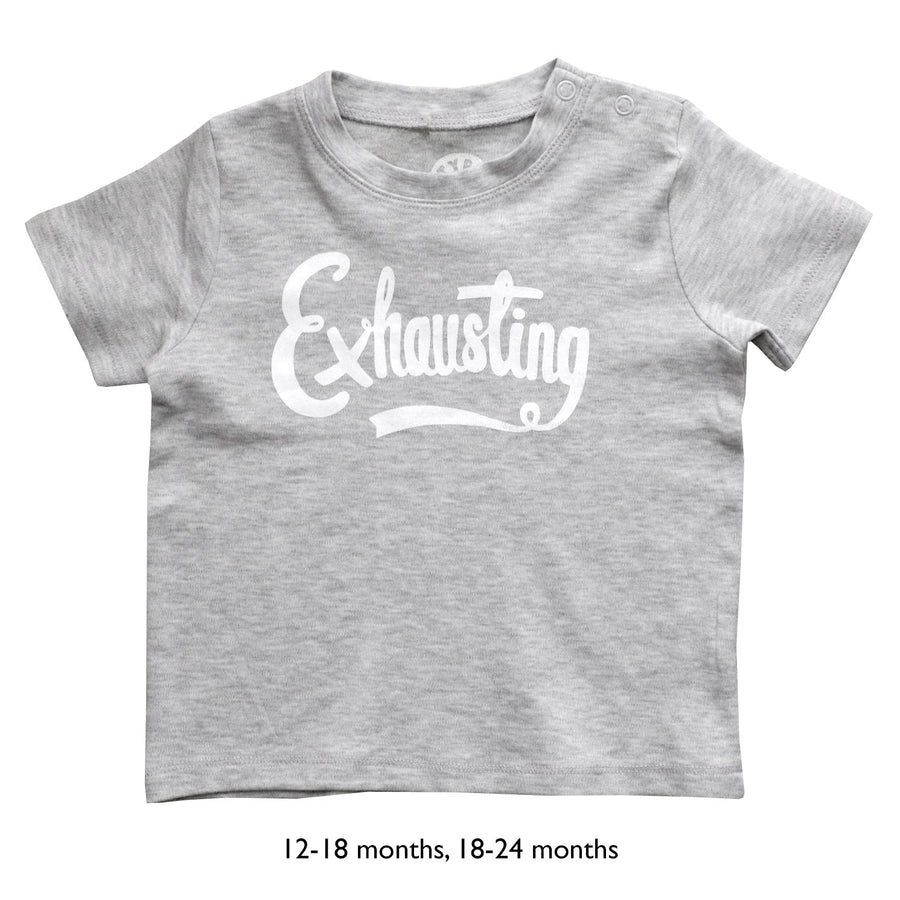 SECONDS - Exhausting - Kids T-Shirt