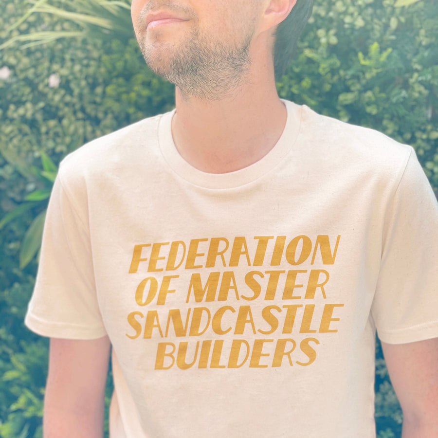 SECONDS - Federation of Master Sandcastle Builders - Sand T-shirt