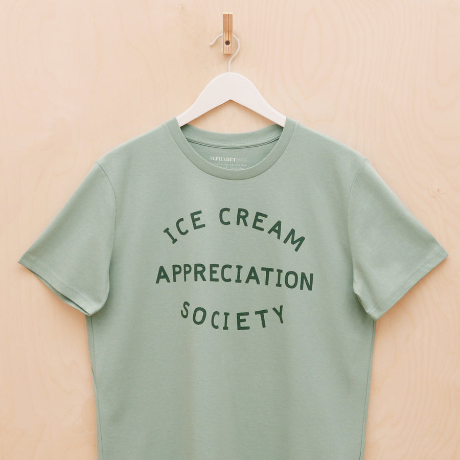 Ice Cream Appreciation Society - Unisex T-Shirt - Matcha