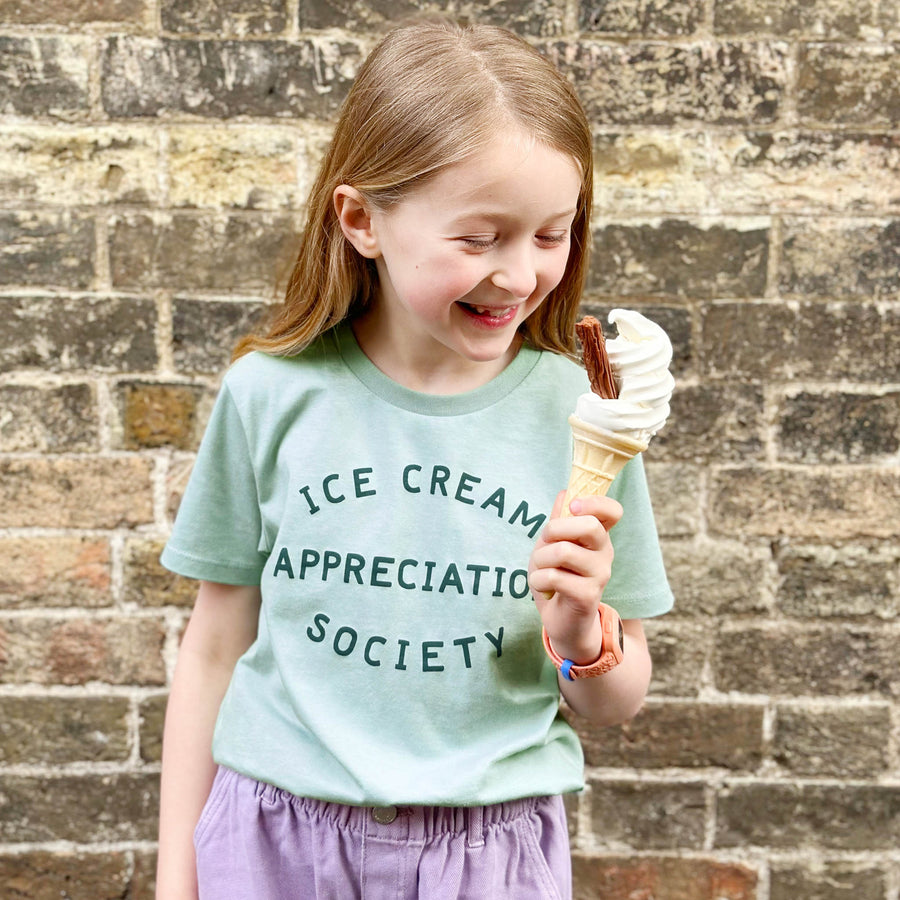Ice Cream Appreciation Society - Kid's T-shirt - Matcha