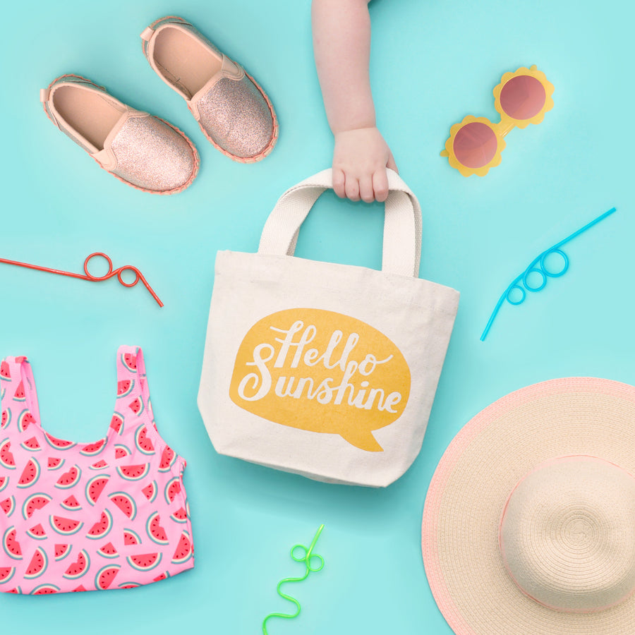 Hello Sunshine - Little Canvas Bag
