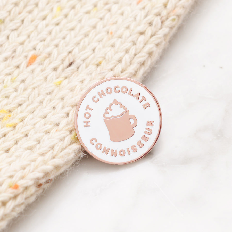 Hot Chocolate Connoisseur - Enamel Pin
