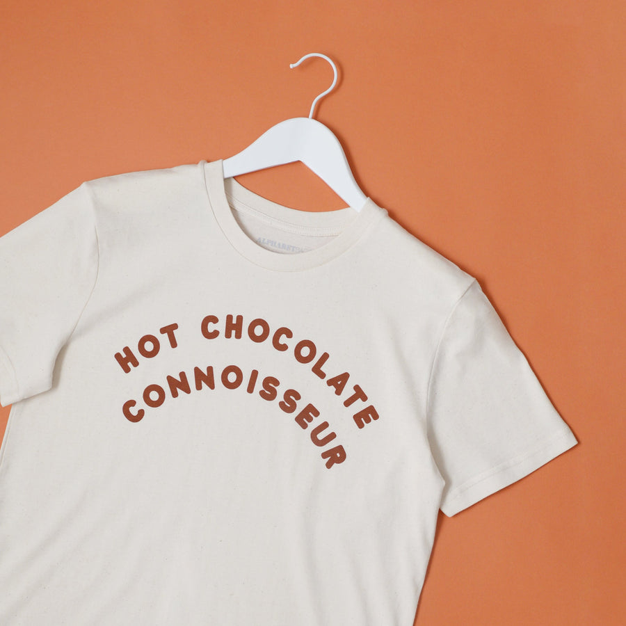 SECONDS - Hot Chocolate Connoisseur - Organic Fleck - Unisex T-Shirt