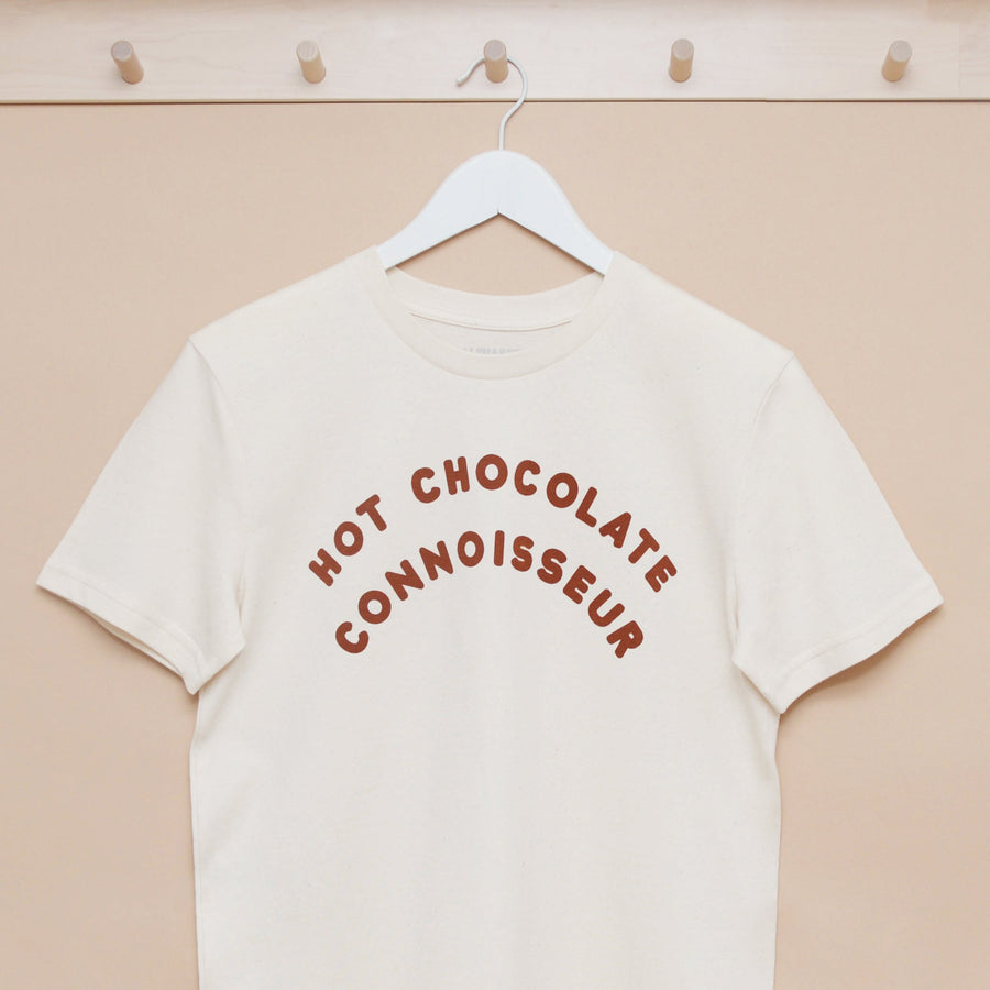 SECONDS - Hot Chocolate Connoisseur - Organic Fleck - Unisex T-Shirt