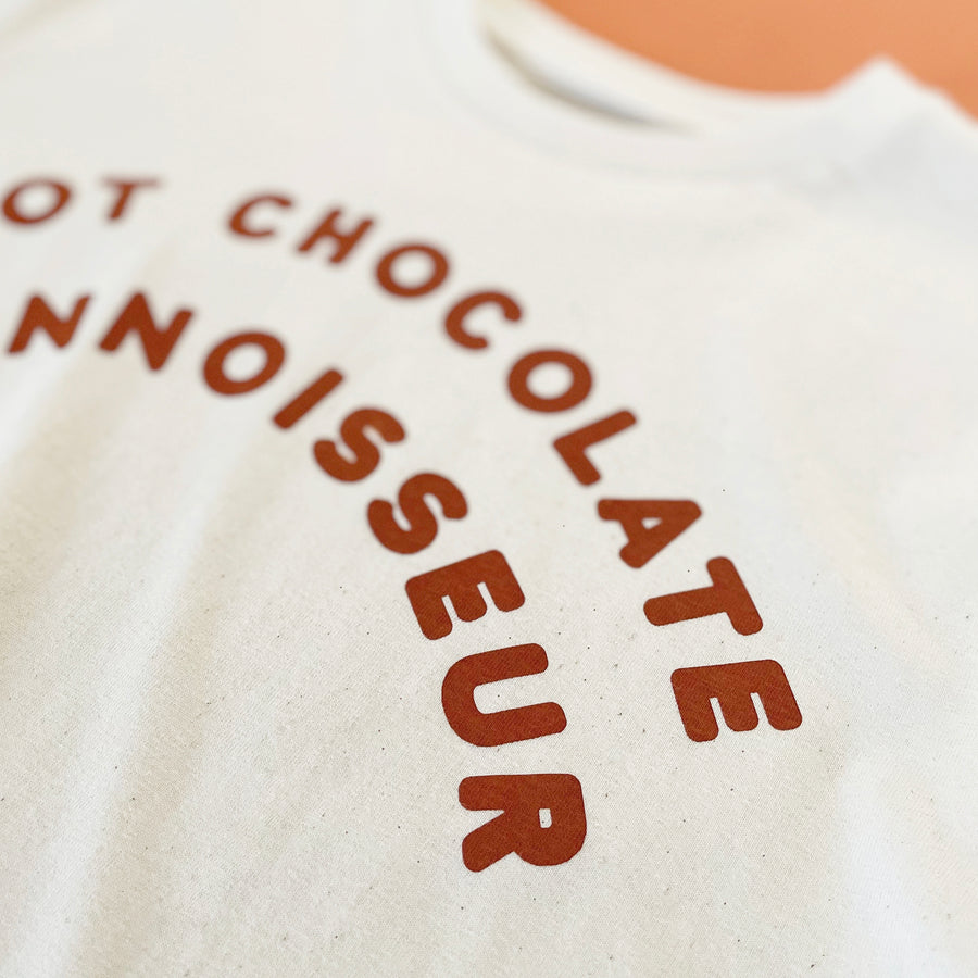 Hot Chocolate Connoisseur - Organic Fleck - Unisex T-Shirt