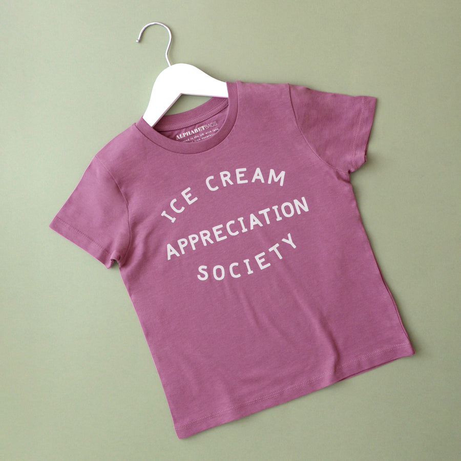 Ice Cream Appreciation Society - Kid's T-shirt - Berry