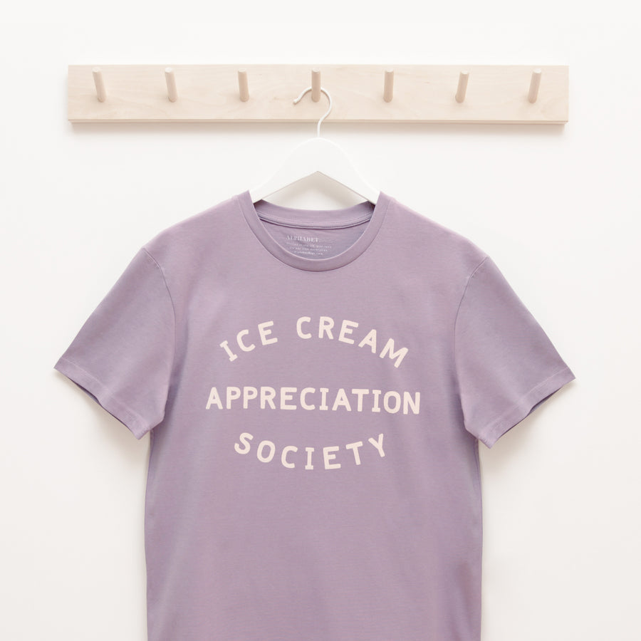 Ice Cream Appreciation Society - T-Shirt - Lavender