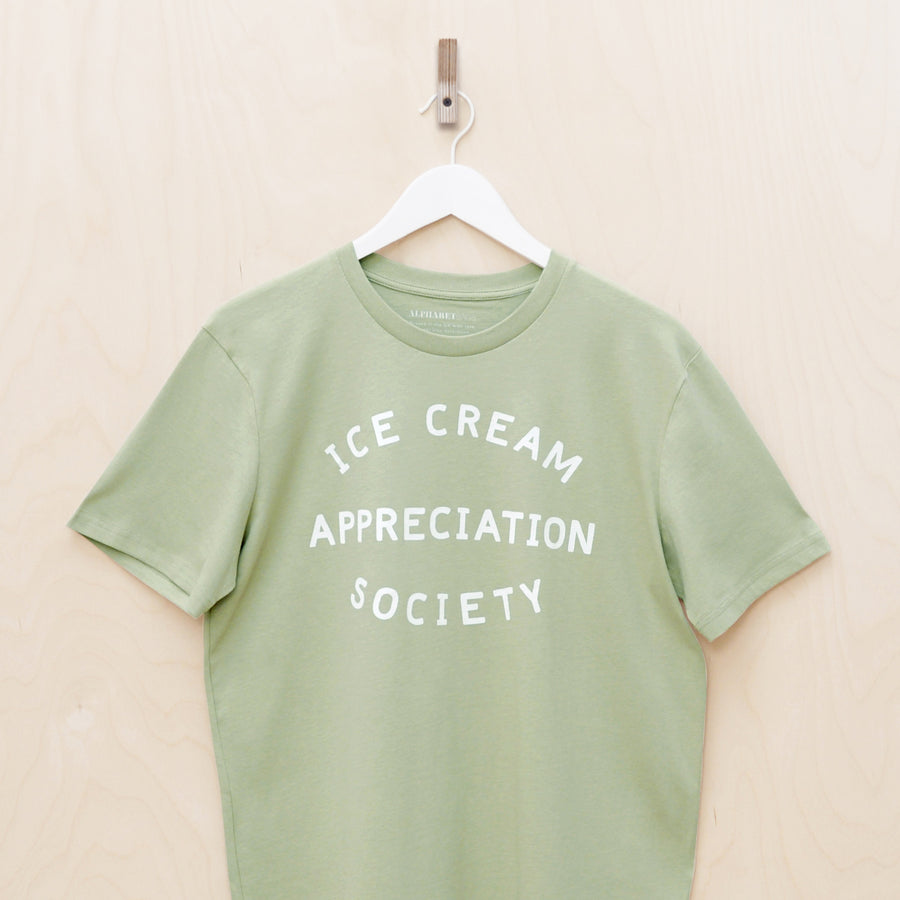 Ice Cream Appreciation Society - Unisex T-Shirt - Pistachio