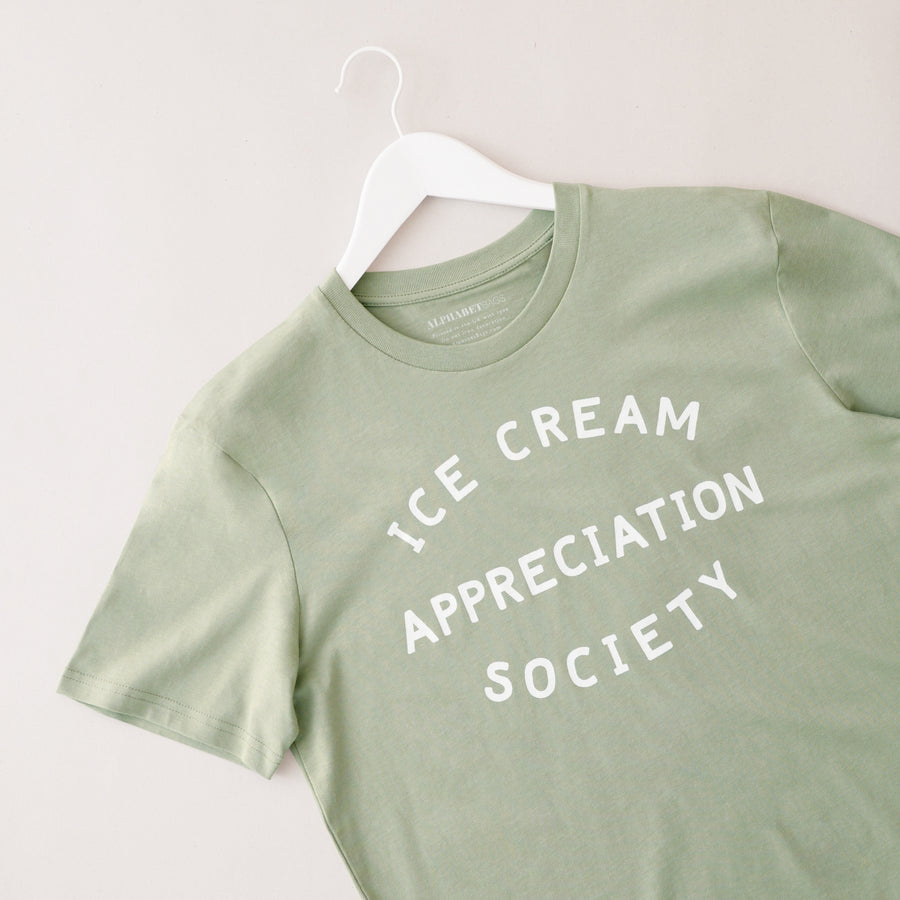 Ice Cream Appreciation Society - Unisex T-Shirt - Pistachio