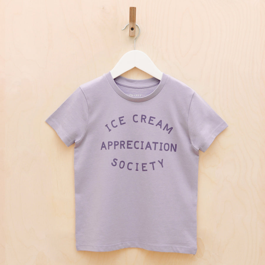 Ice Cream Appreciation Society - Kid's T-shirt - Lilac