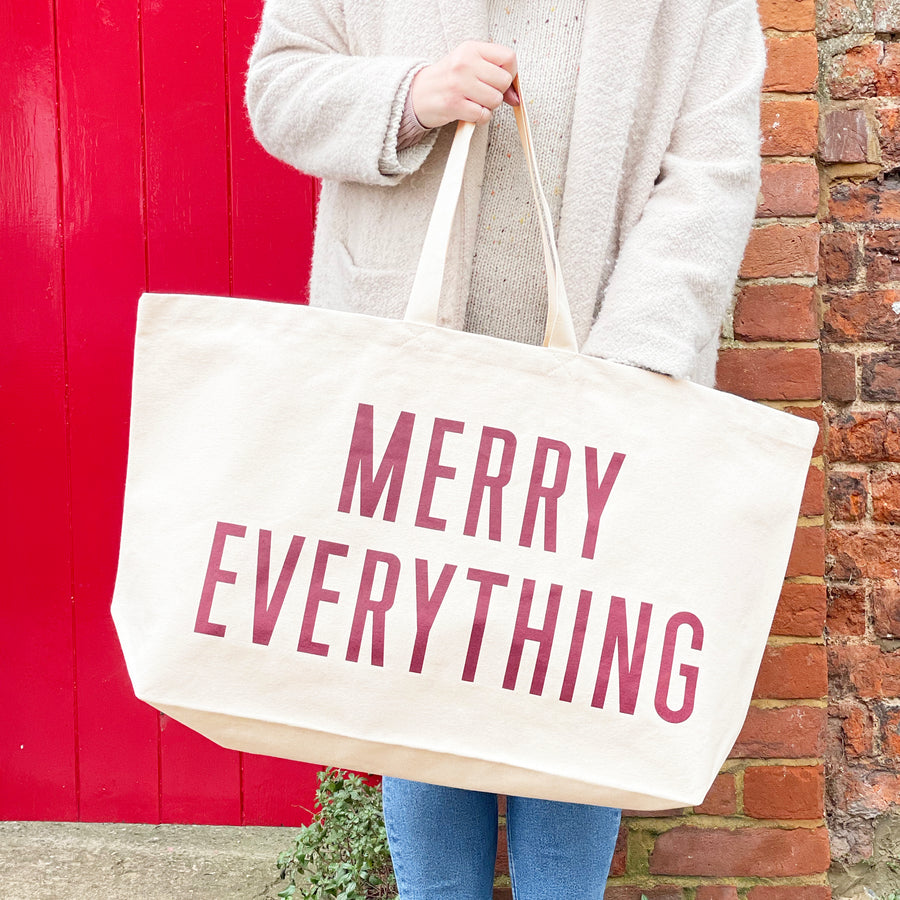 Merry Everything - REALLY Big Bag