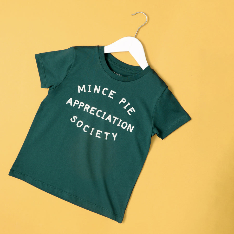 Mince Pie Appreciation Society - Kid's T-Shirt
