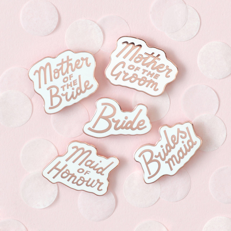 Mother of the Bride - Enamel Pin