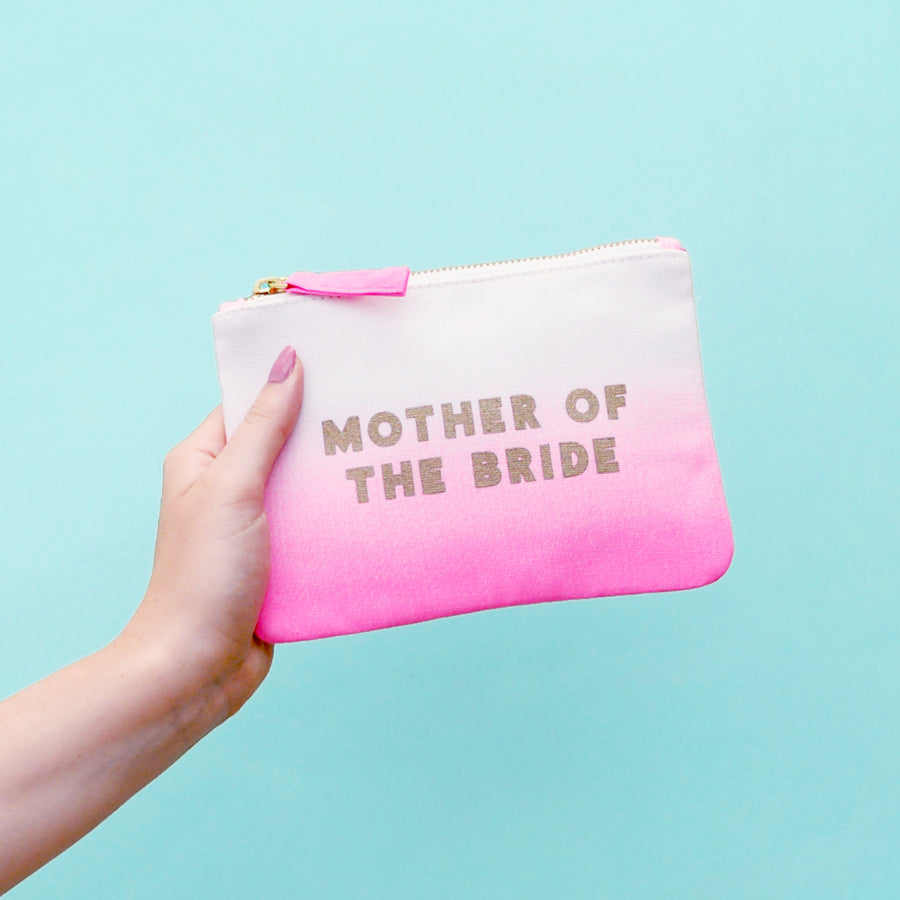 Mother of the Bride Ombre - Wedding Pouch