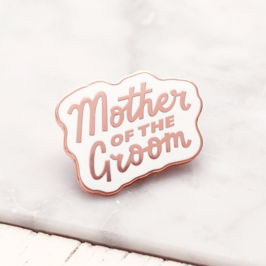 Mother of the Groom - Enamel Pin