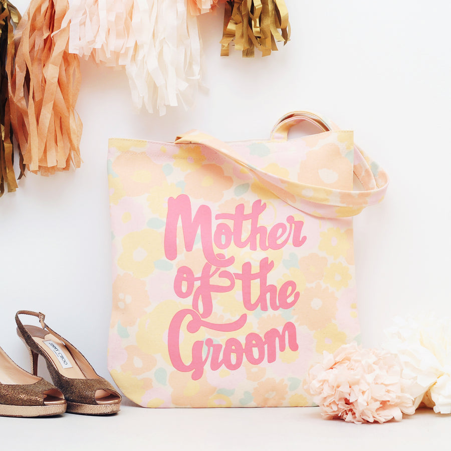 Mother of the Groom - Floral Print Wedding Bag