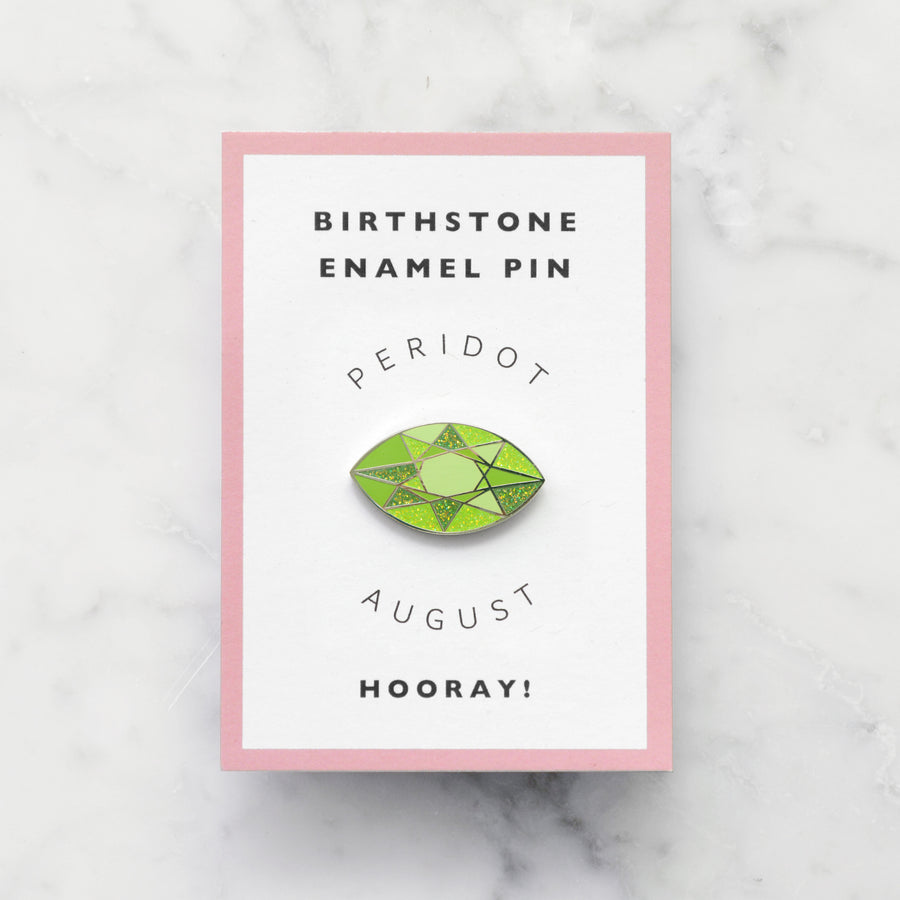 Peridot / August - Birthstone Pin