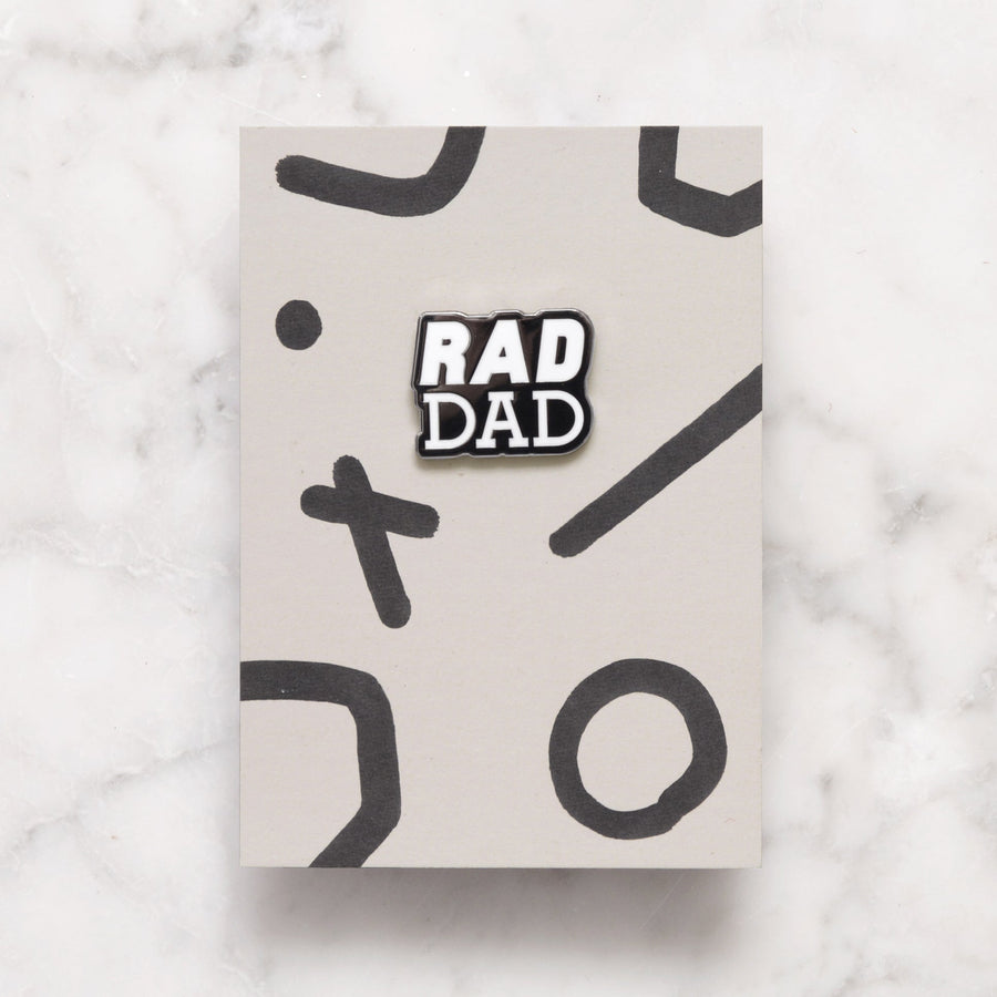 SECONDS - Rad Dad - Enamel Pin