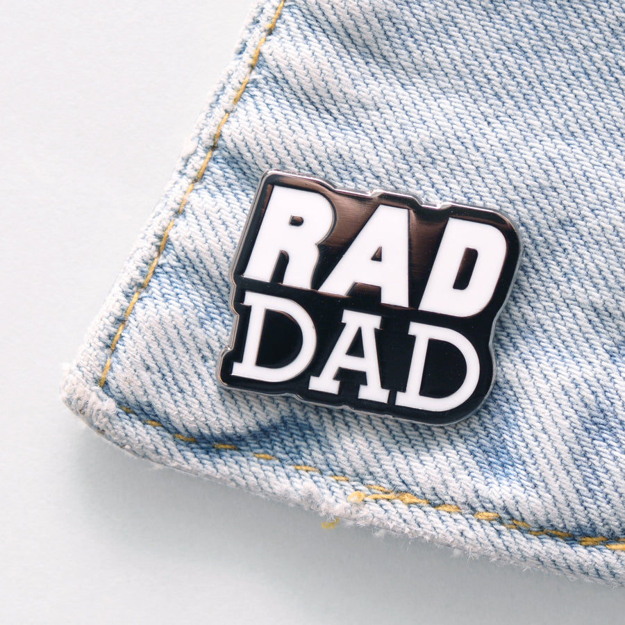 SECONDS - Rad Dad - Enamel Pin