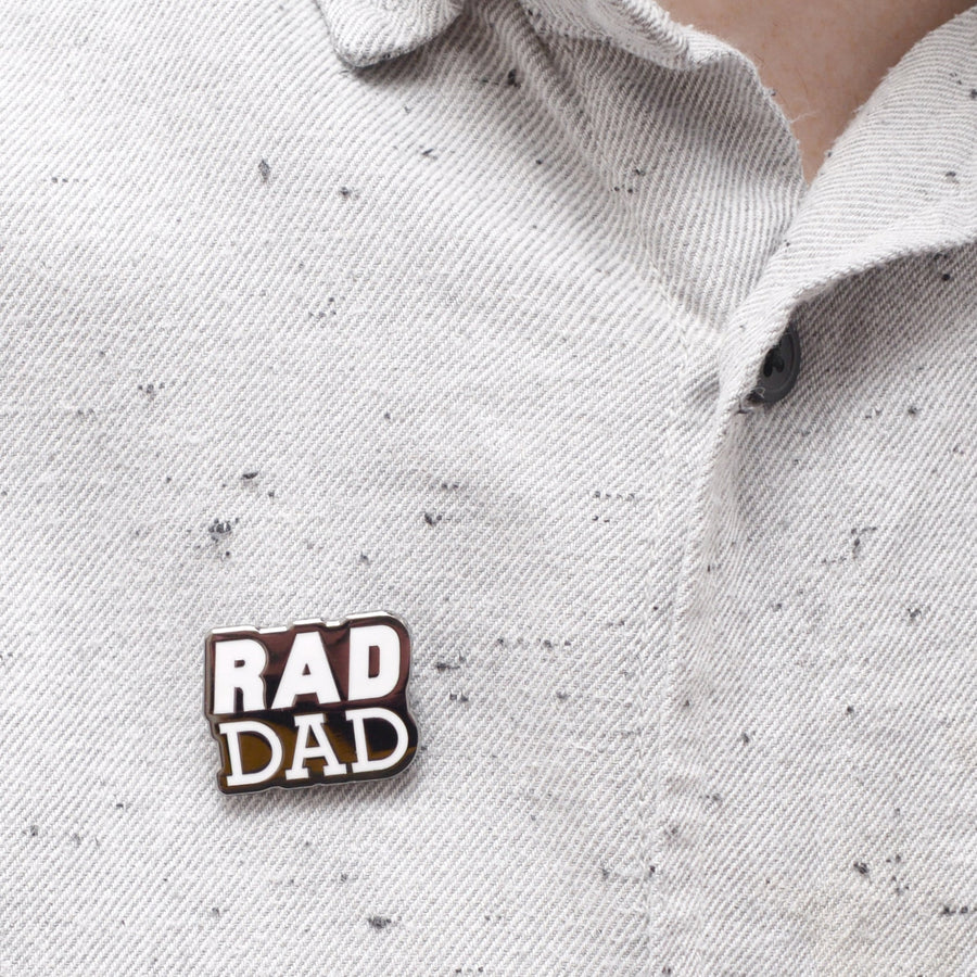 SECONDS - Rad Dad - Enamel Pin