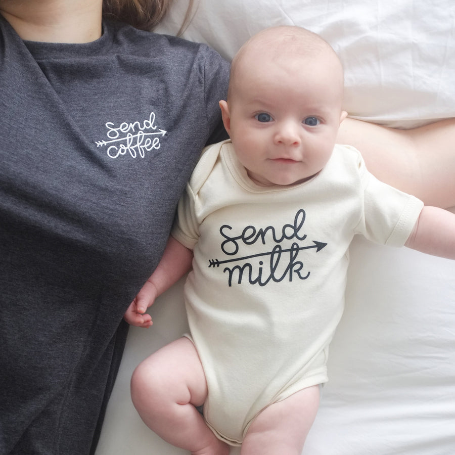 Send Coffee/Send Milk Set  - Mum & Baby