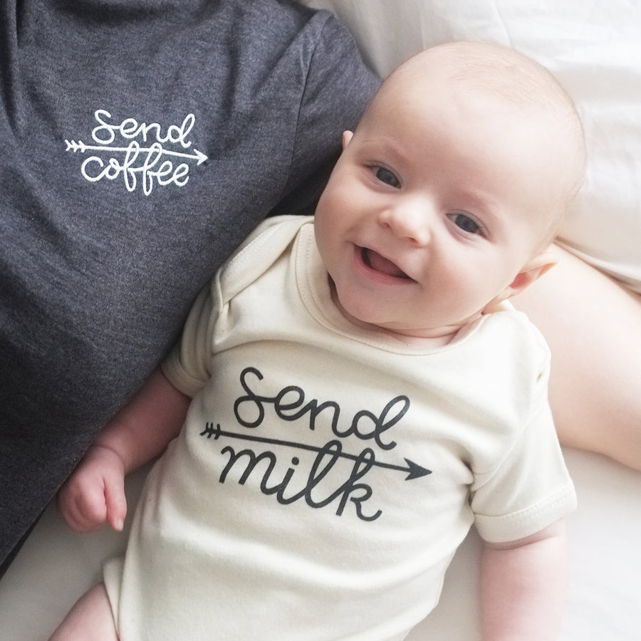 Send Coffee/Send Milk Set  - Mum & Baby