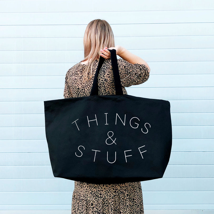 Things & Stuff - Black REALLY Big Bag