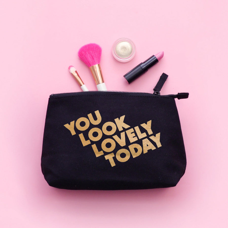 SECONDS - You Look Lovely Today - Makeup Bag