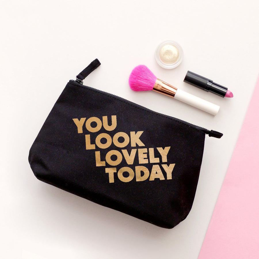 SECONDS - You Look Lovely Today - Makeup Bag